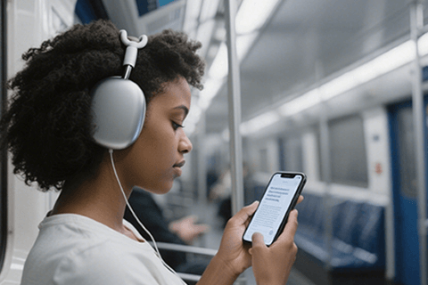 Online video recorder with voice-to-text transcription - free & no download